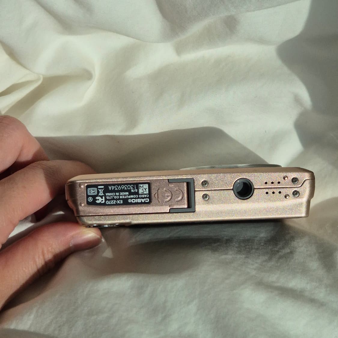 🍑로즈골드🌸박스풀셋💫카시오 EX-Z270 미품✨ 상품이미지8