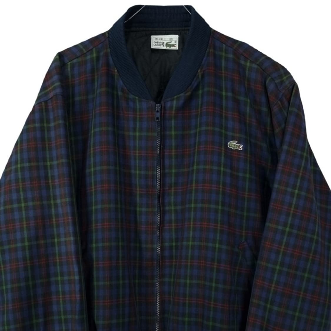 [라코스테] 서광 90'S 빈티지 체크 모직 블루종 자켓 M18605 상품이미지4