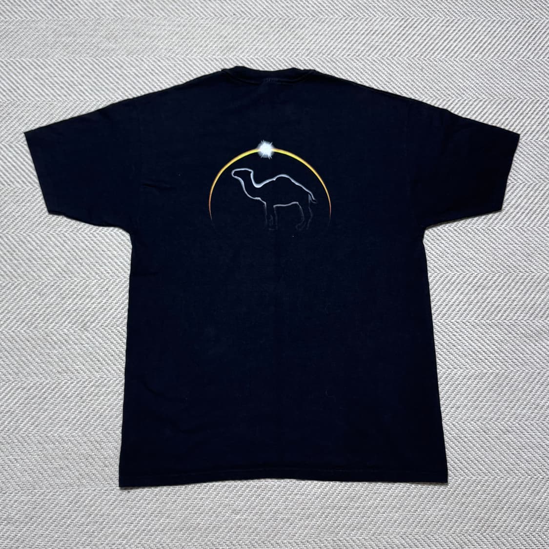 (XL) 9Os 빈티지 카멜 프로모 이클립스 포켓 티셔츠 상품이미지1