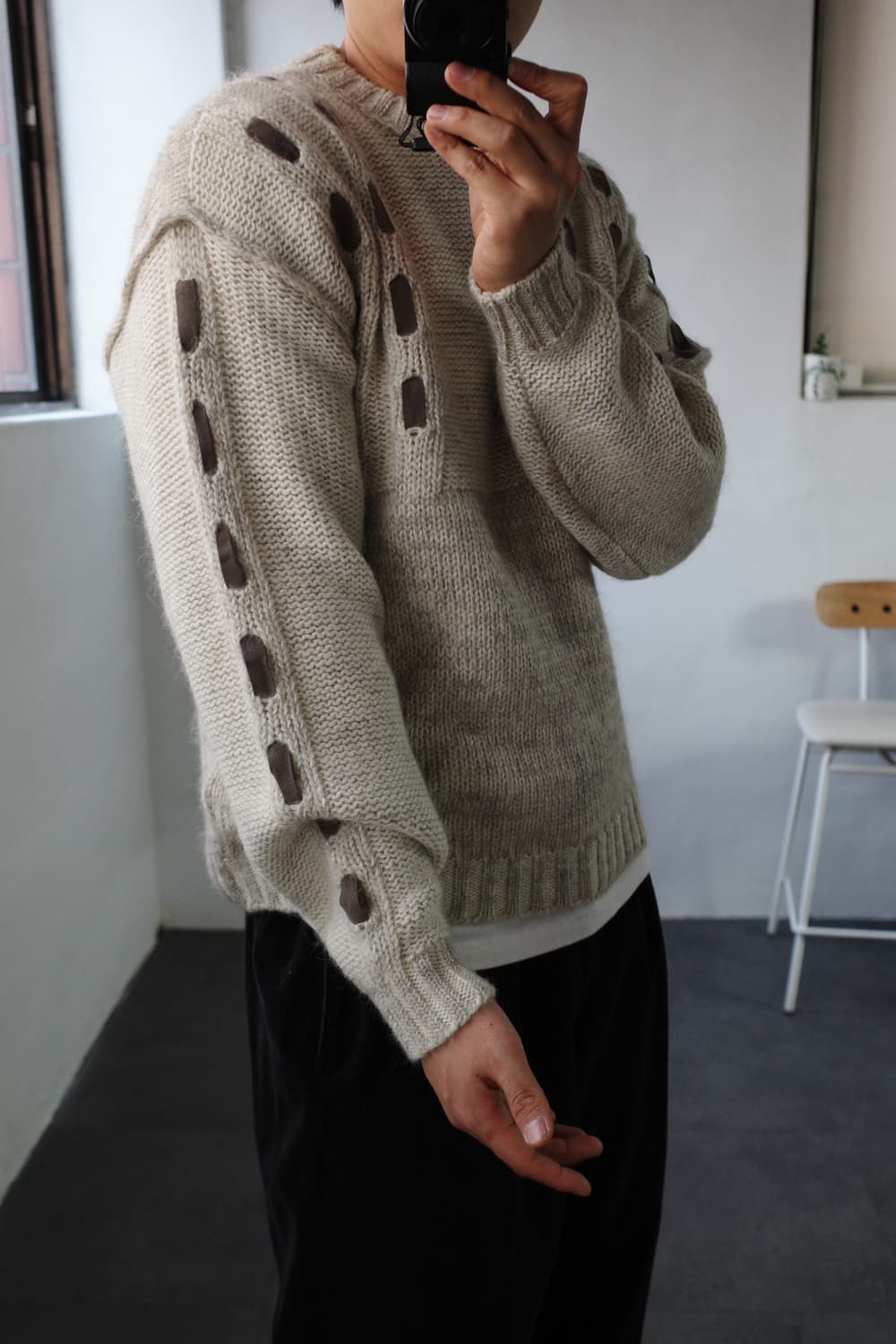 스틸바이핸드 울 스웨터  상품이미지1