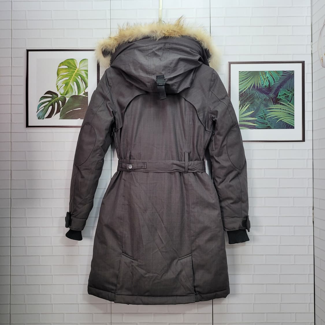 노비스 튤라 롱 패딩 자켓 재킷 그레이 S 사이즈 상품이미지5