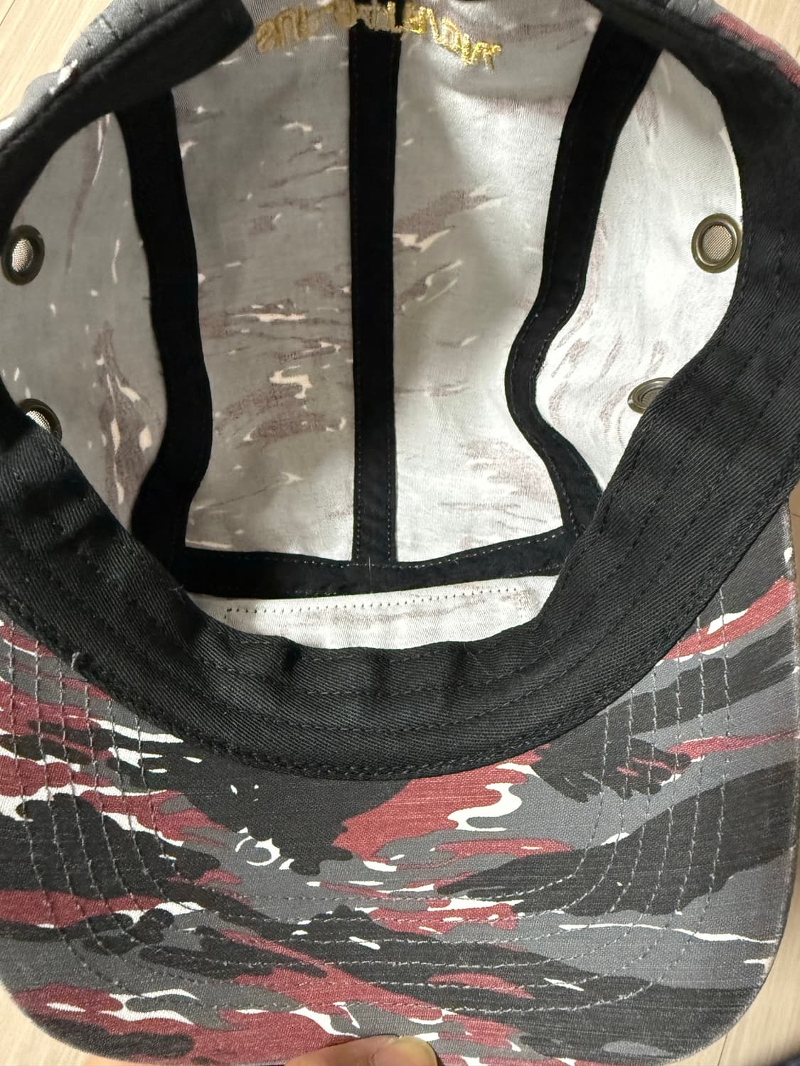 슈프림 밀리터리 캠프캡 레드 타이거 상품이미지3