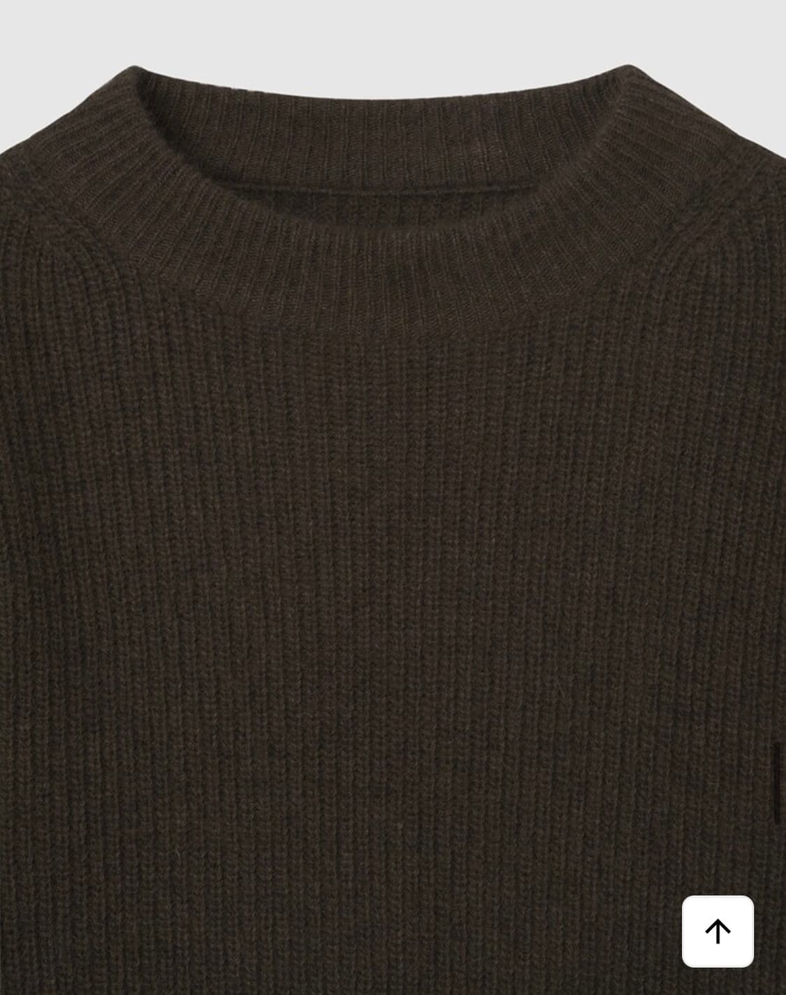 Lfm 엘에프엠 라쿤 볼륨 숄더 니트 상품이미지8