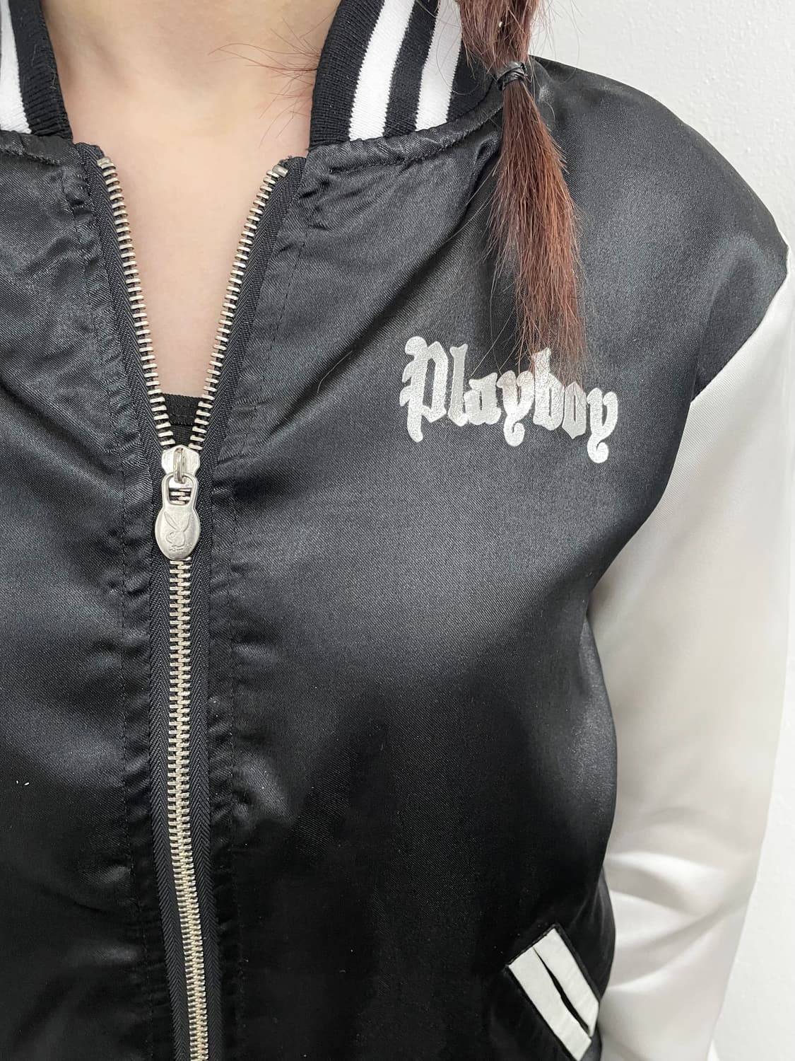 플레이보이 새틴 로고 스카잔 상품이미지5