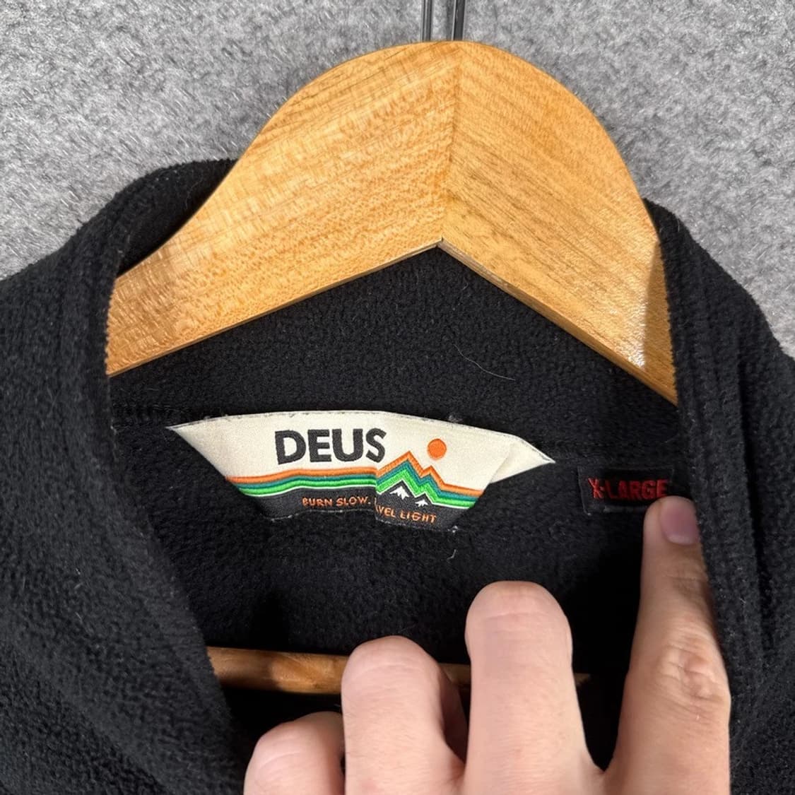 데우스 엑스 마키나 먼스터 하프 집업 폴라 플리스 상품이미지3