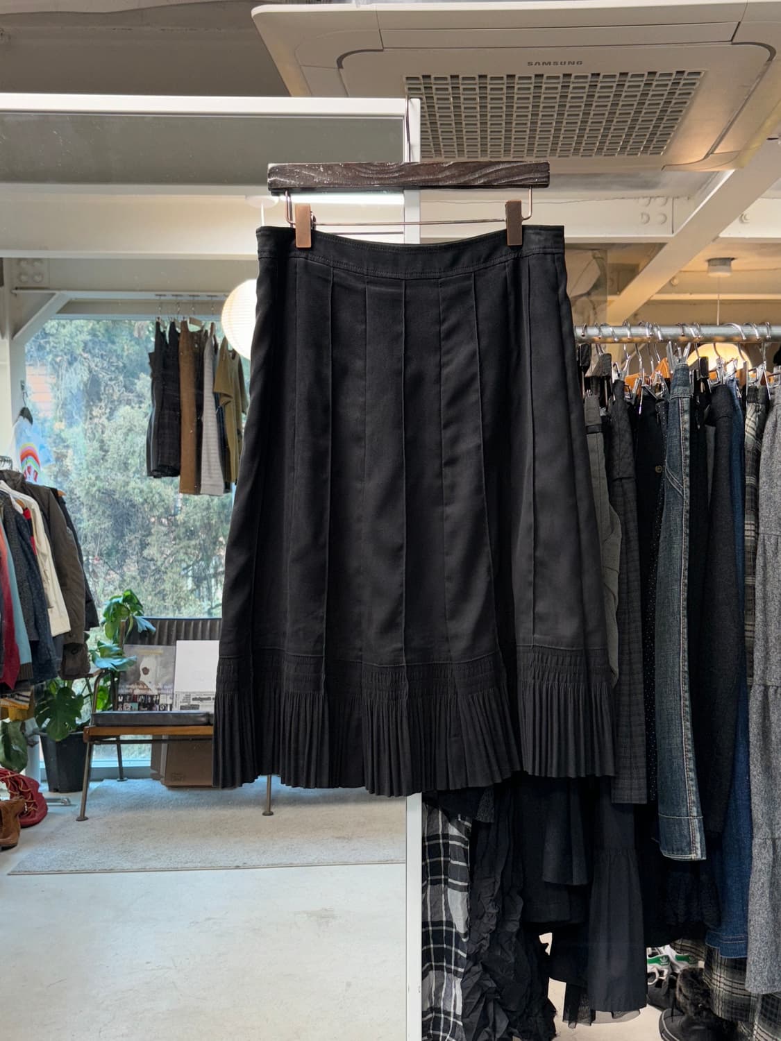 Kiyoko takase 인조 스웨이드 스커트 상품이미지2