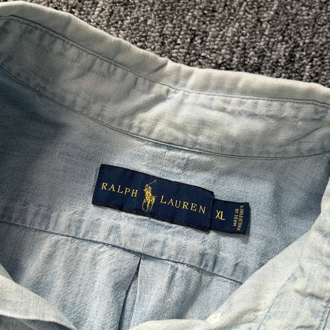 폴로 랄프로렌 데님 반팔 셔츠  상품이미지7