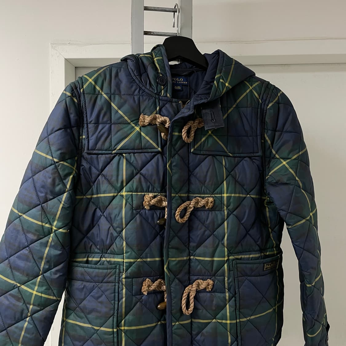 폴로 랄프로렌 타탄 퀄팅 자켓 XL 16(W) 상품이미지2