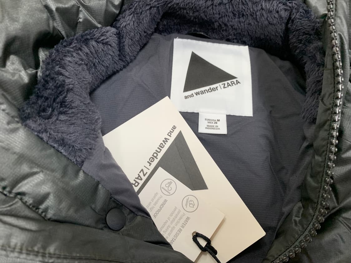 자라 X AND WANDER 앤드 원더 자켓 패딩 상품이미지10