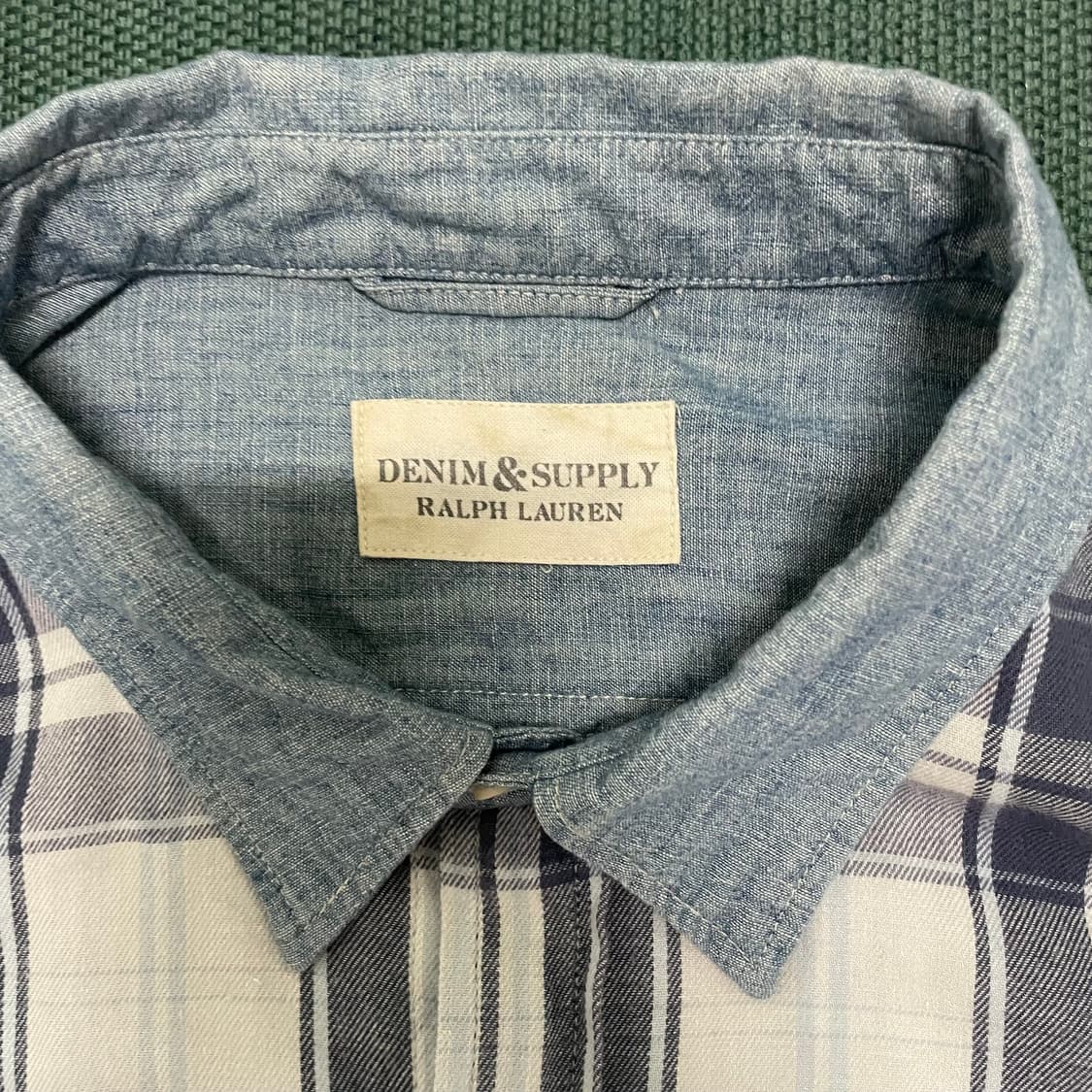 데님앤서플라이 패턴 데님셔츠 상품이미지3