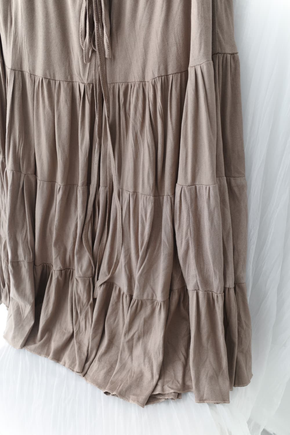 lace shirring skirt  상품이미지5