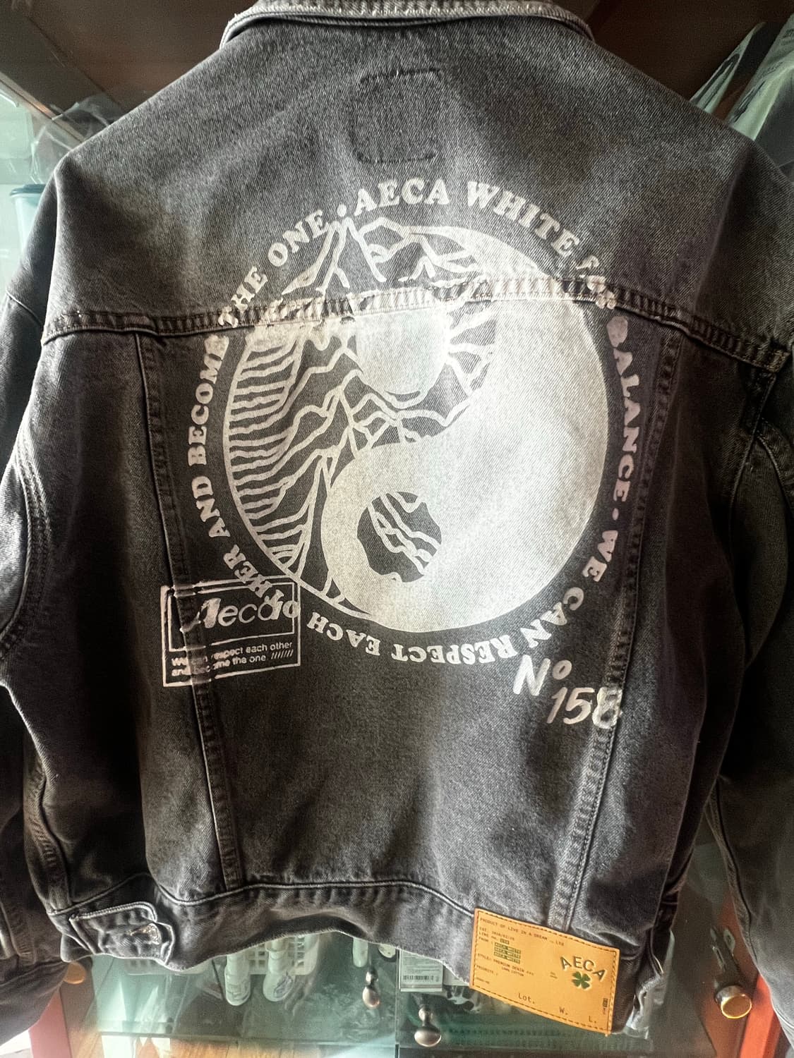 에이카화이트DAY AND NIGHT TRUCKER JACKET-GREY 상품이미지4