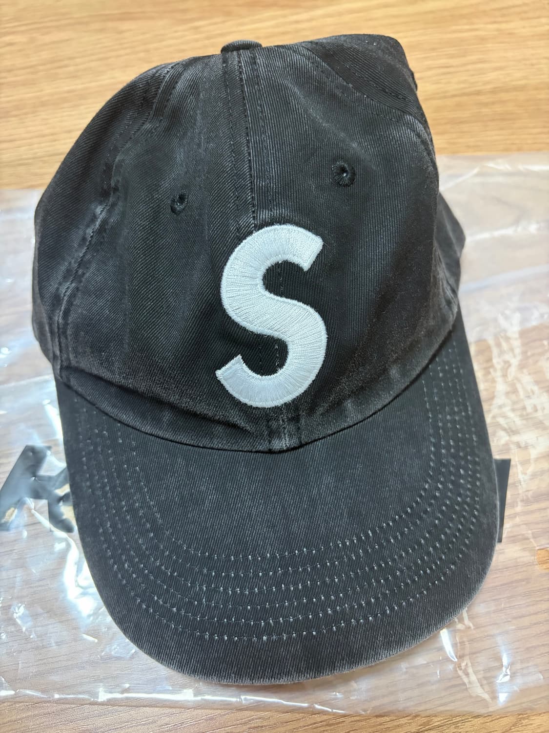 25SS 슈프림 피그먼트 코티드 S로고 6패널 상품이미지2