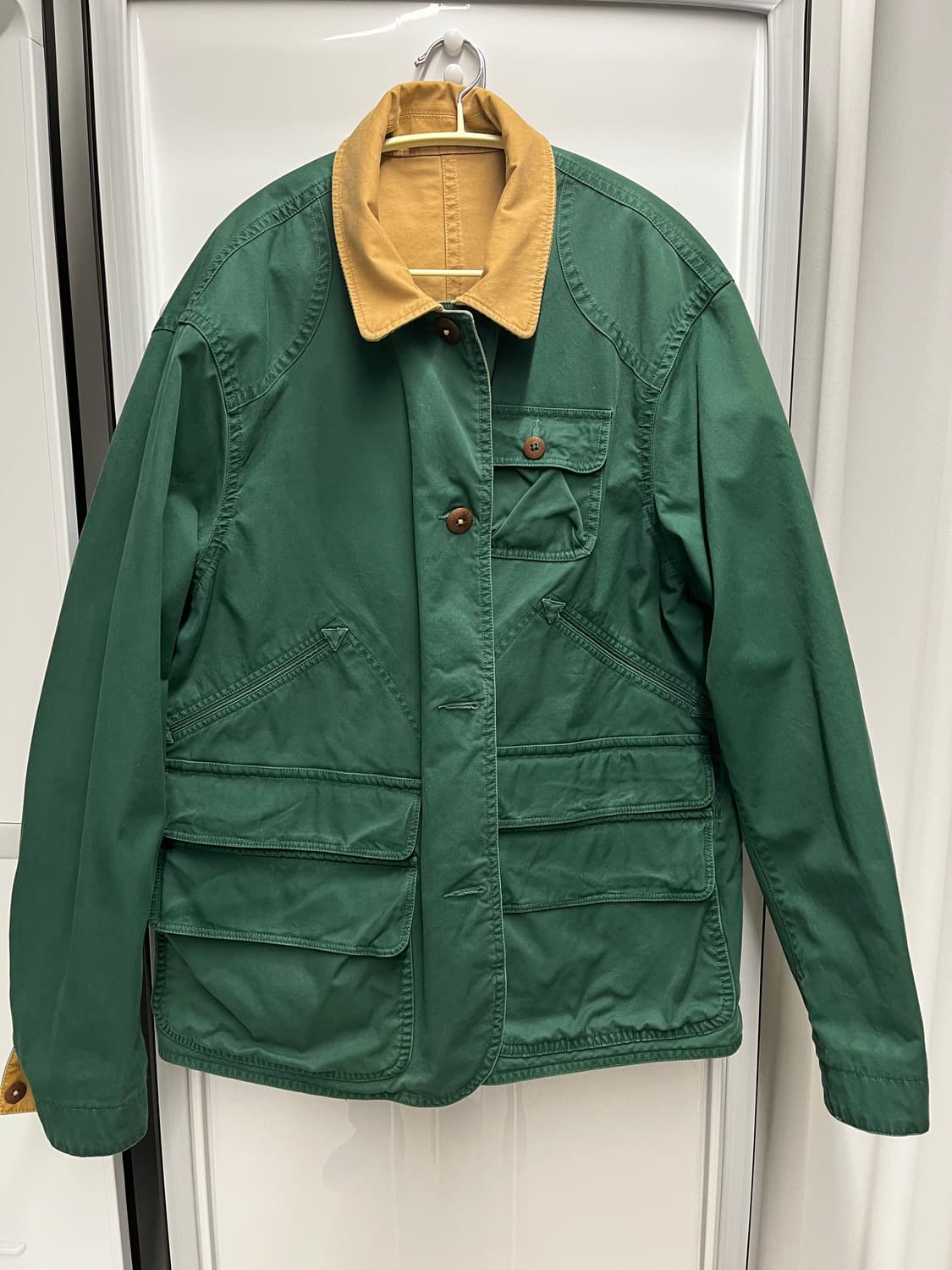 폴로 랄프로렌 컨트리 리버서블 모호크 캔버스 헌팅 자켓 L 상품이미지2