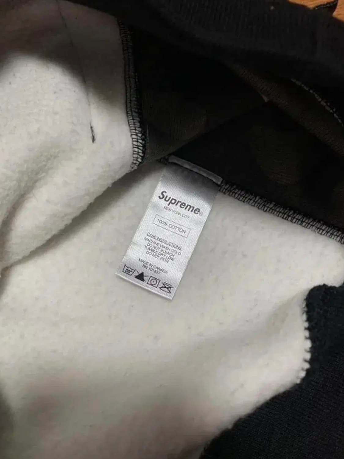 [M] 13FW 슈프림 박스로고 풀오버 후드 스노우카모 상품이미지9