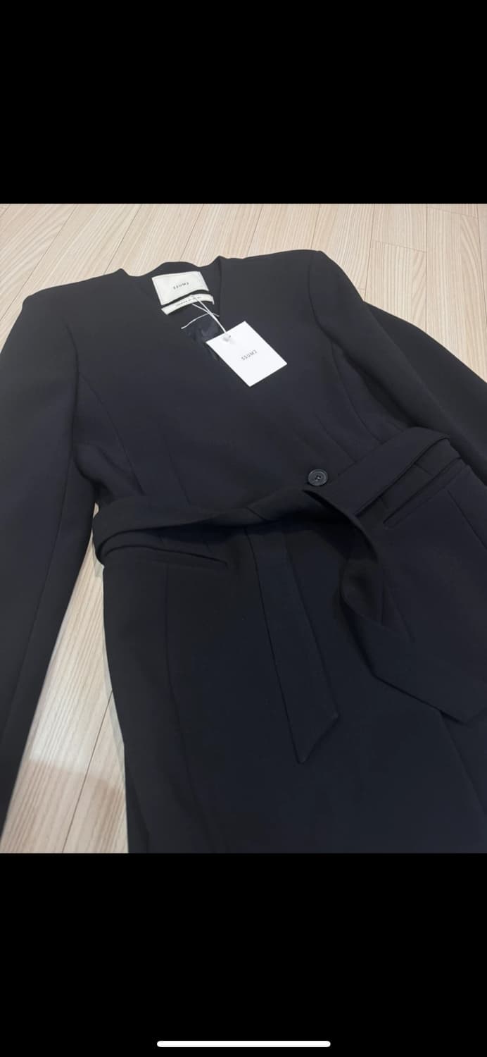 무료배송) 택채새옷- 프리미엄 썸제이 SSUMJ 블랙자켓 / 블랙마이 상품이미지9