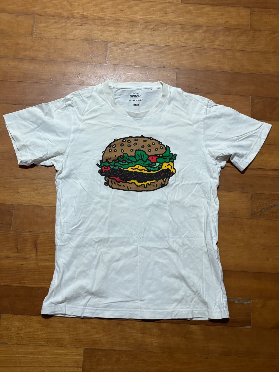 제이슨 폴란 유니클로 콜라보 반팔 티셔츠 L 사이즈 상품이미지1