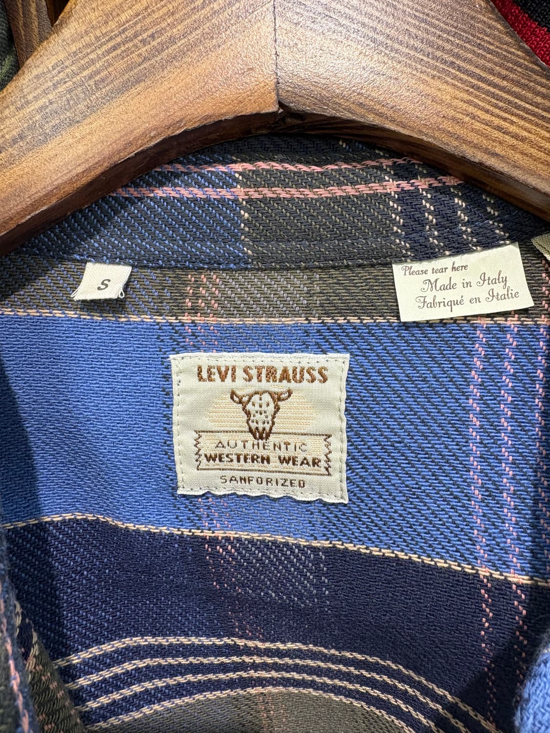 리바이스 웨스턴 체크 셔츠 상품이미지9