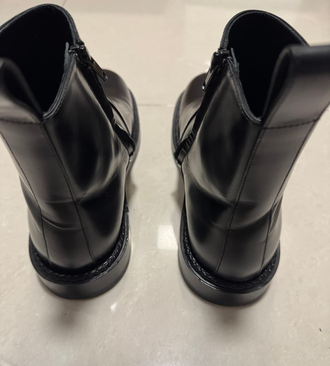 보테가베네타 블랙 앵클 부츠 42 상품이미지2