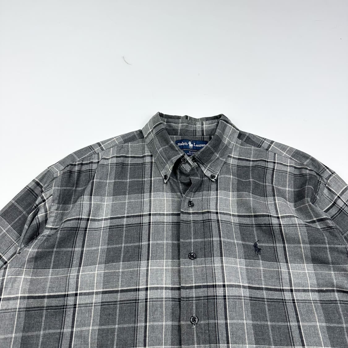 폴로 랄프로렌 재팬 블레이크 코튼 플란넬 체크셔츠 L 상품이미지2