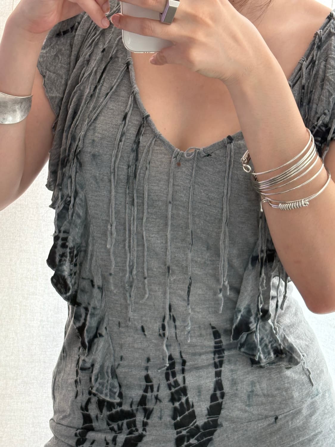 25 A.I.C frill grunge one-piece 상품이미지5