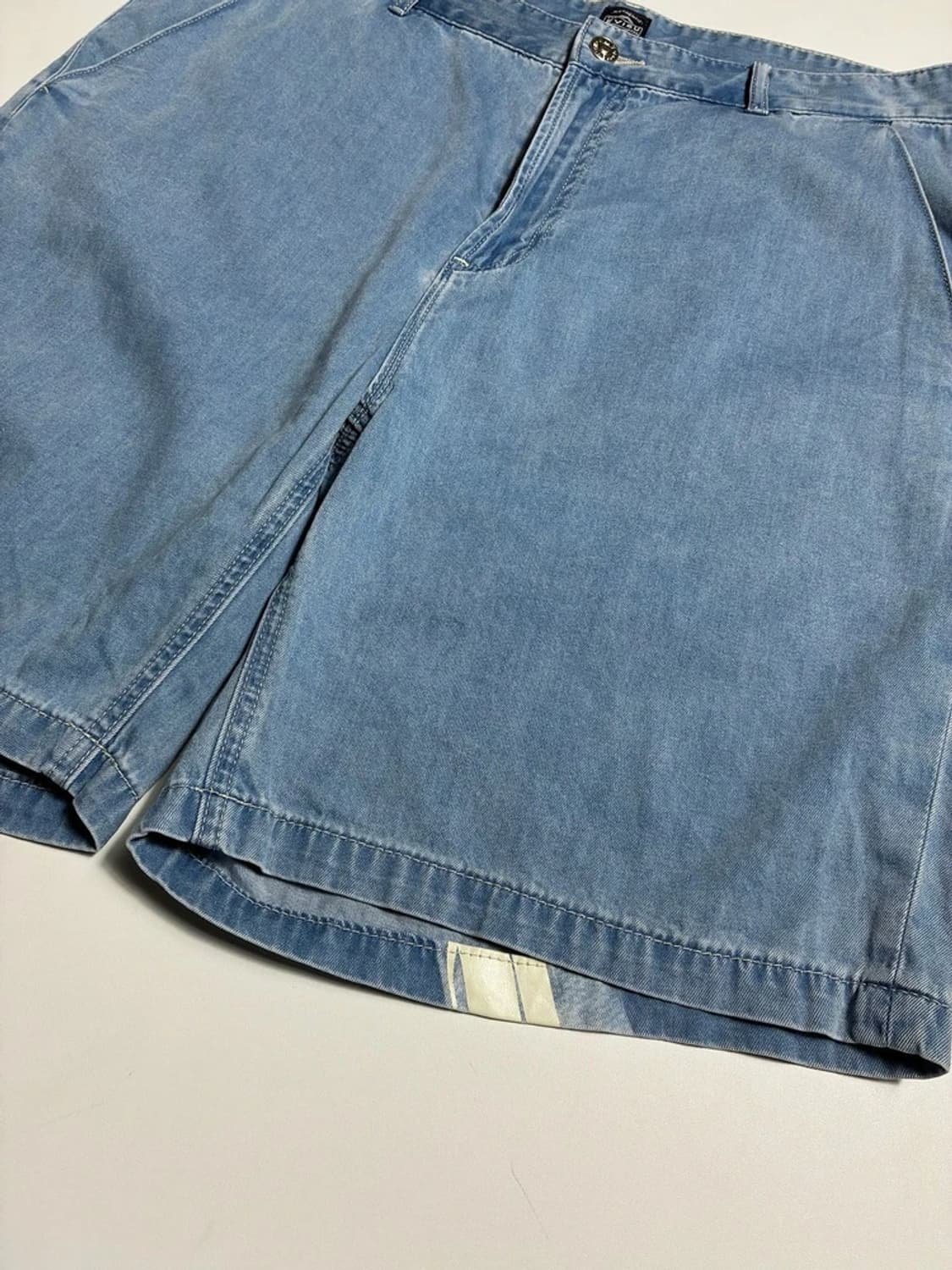 에비수 EVISU 23SS 페인팅 로고 빅힐스 데님 반바지 R2323 상품이미지6