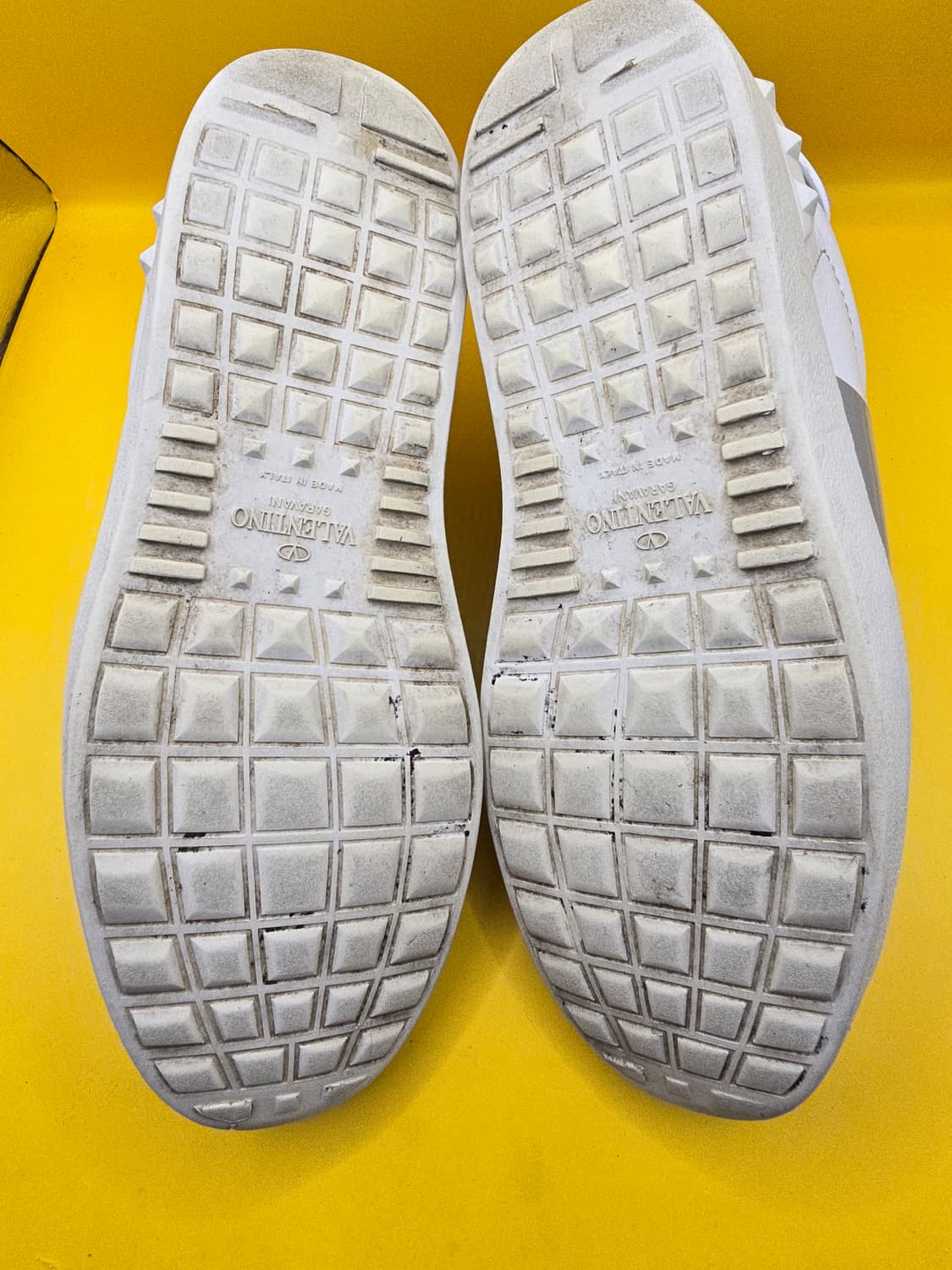 정품발렌티노 가라바니 스니커즈 (화이트/그레이)235 상품이미지7