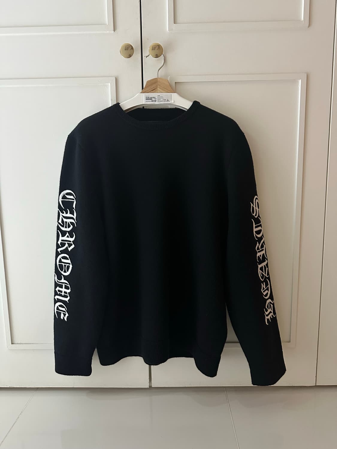 크롬하츠 캐시미어 크루넥 니트 상품이미지2