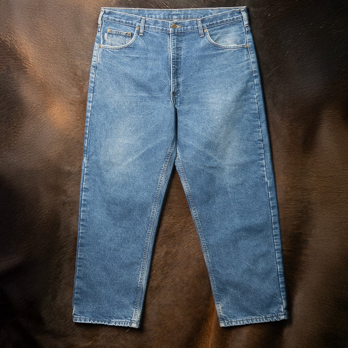 [38] 00s 칼하트 B21 DST 플란넬 라이닝 데님팬츠 헤비웨이트  상품이미지1