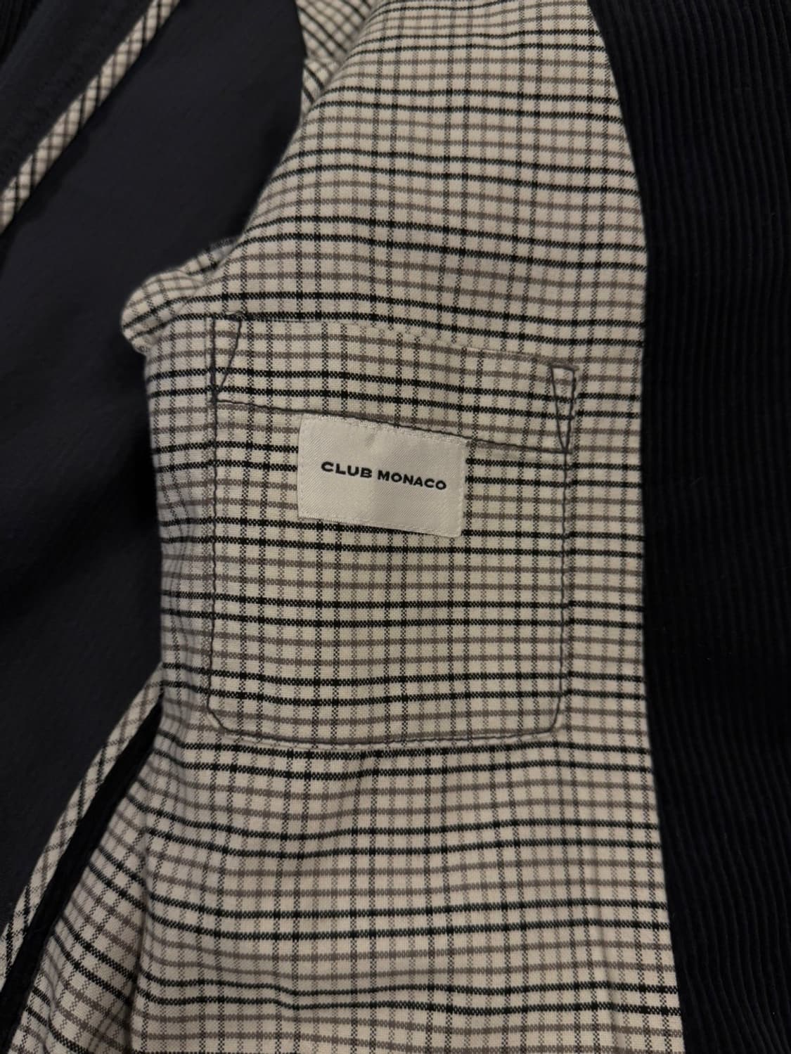 클럽모나코 코듀로이 자켓 남성 슬림100 상품이미지8