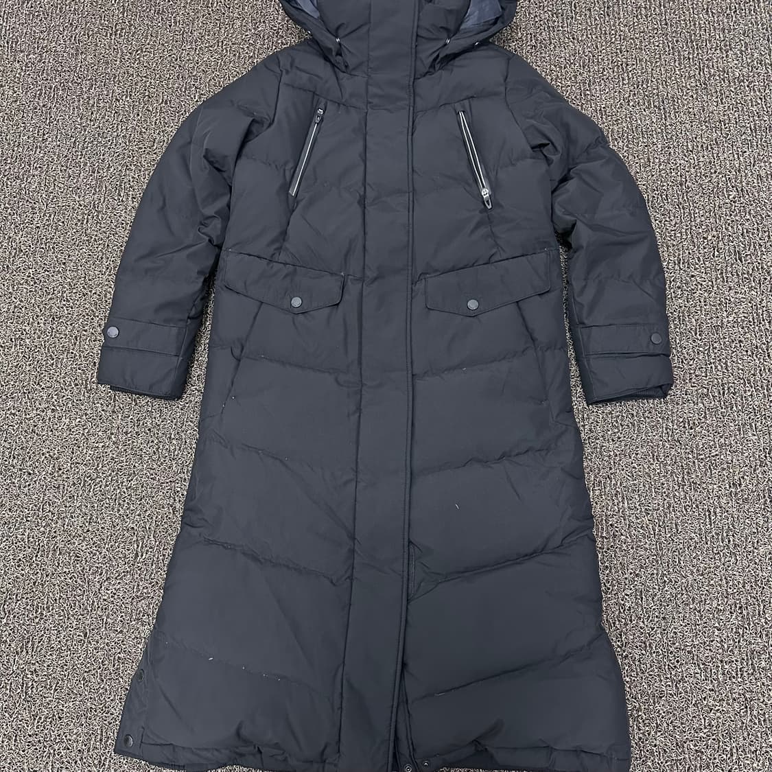 블랙야크 여성 구스다운 롱패딩 블랙 85(XS) 상품이미지1