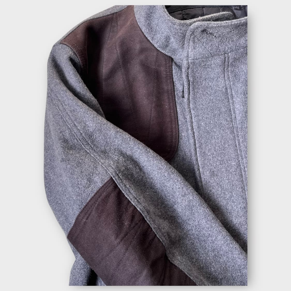 United Arrows . 그린라벨릴렉싱 엘보패치 울 자켓 상품이미지4