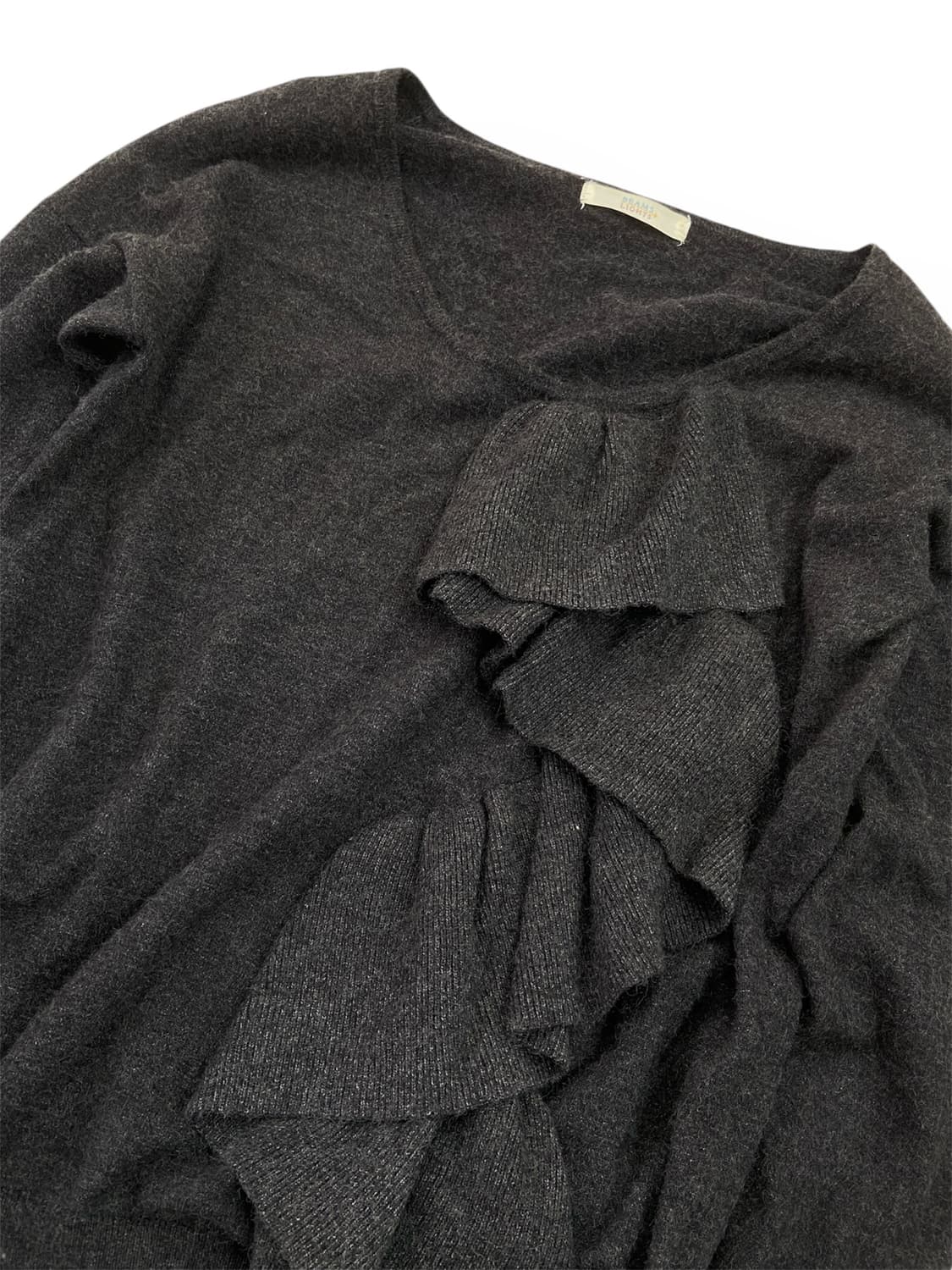 BEAMS ruffle knit  상품이미지2