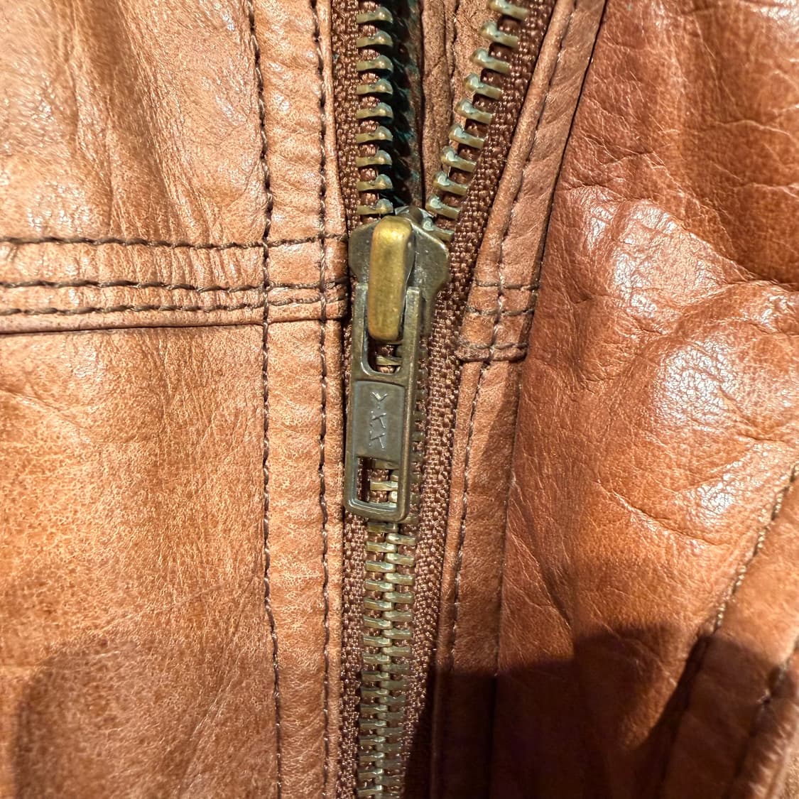 리바이스 90s 웨스턴웨어 카우레더 트러커 자켓 XL 소가죽 상품이미지4