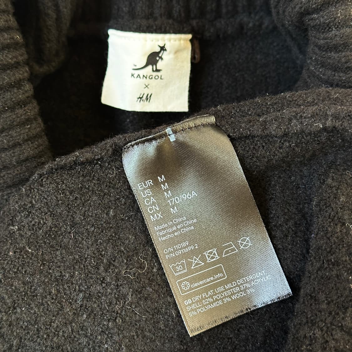 캉골 X H&M 빅 로고 스웨터 상품이미지6