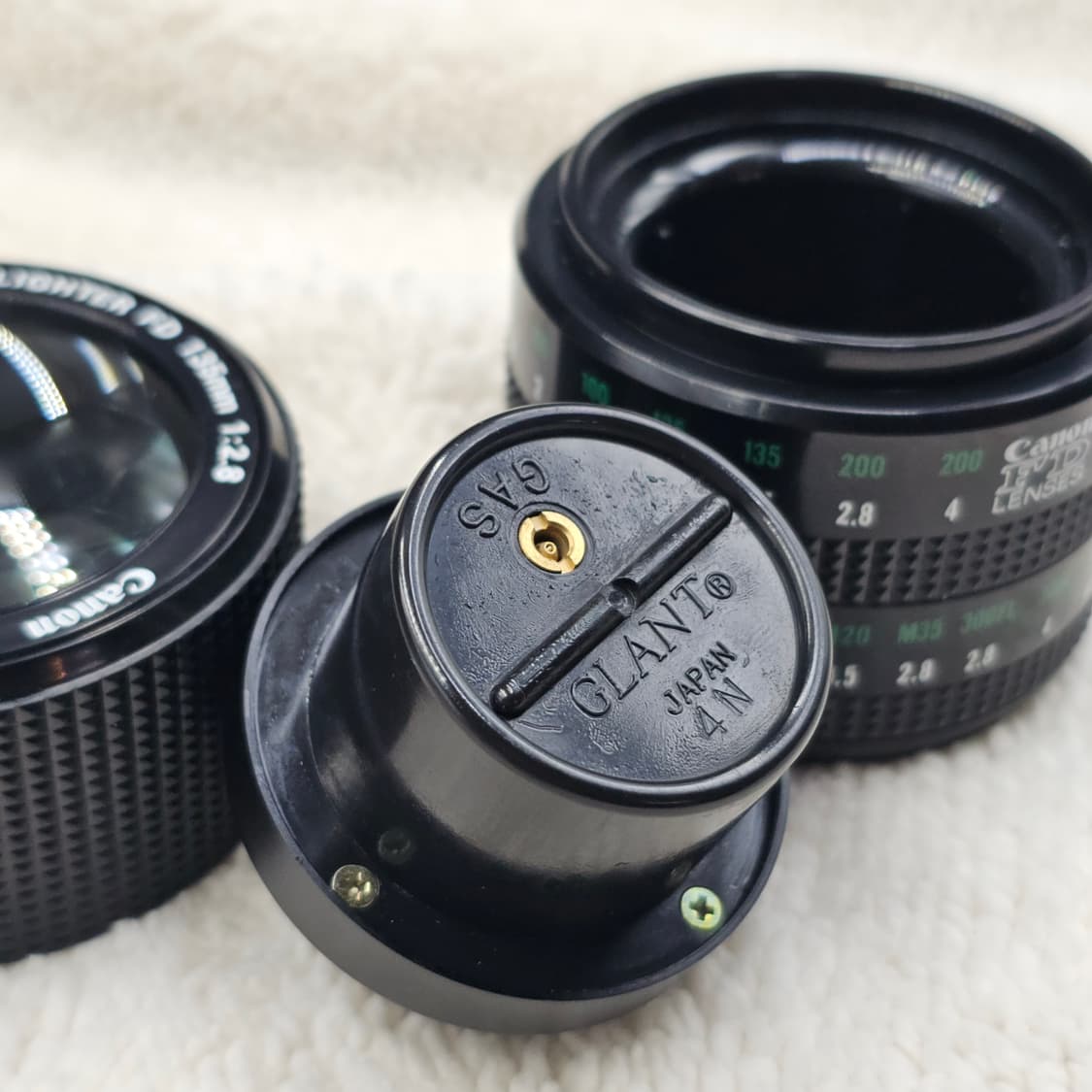 캐논 FD 135mm 렌즈형 가스 라이터 루페 겸용 필름카메라 필카  상품이미지10