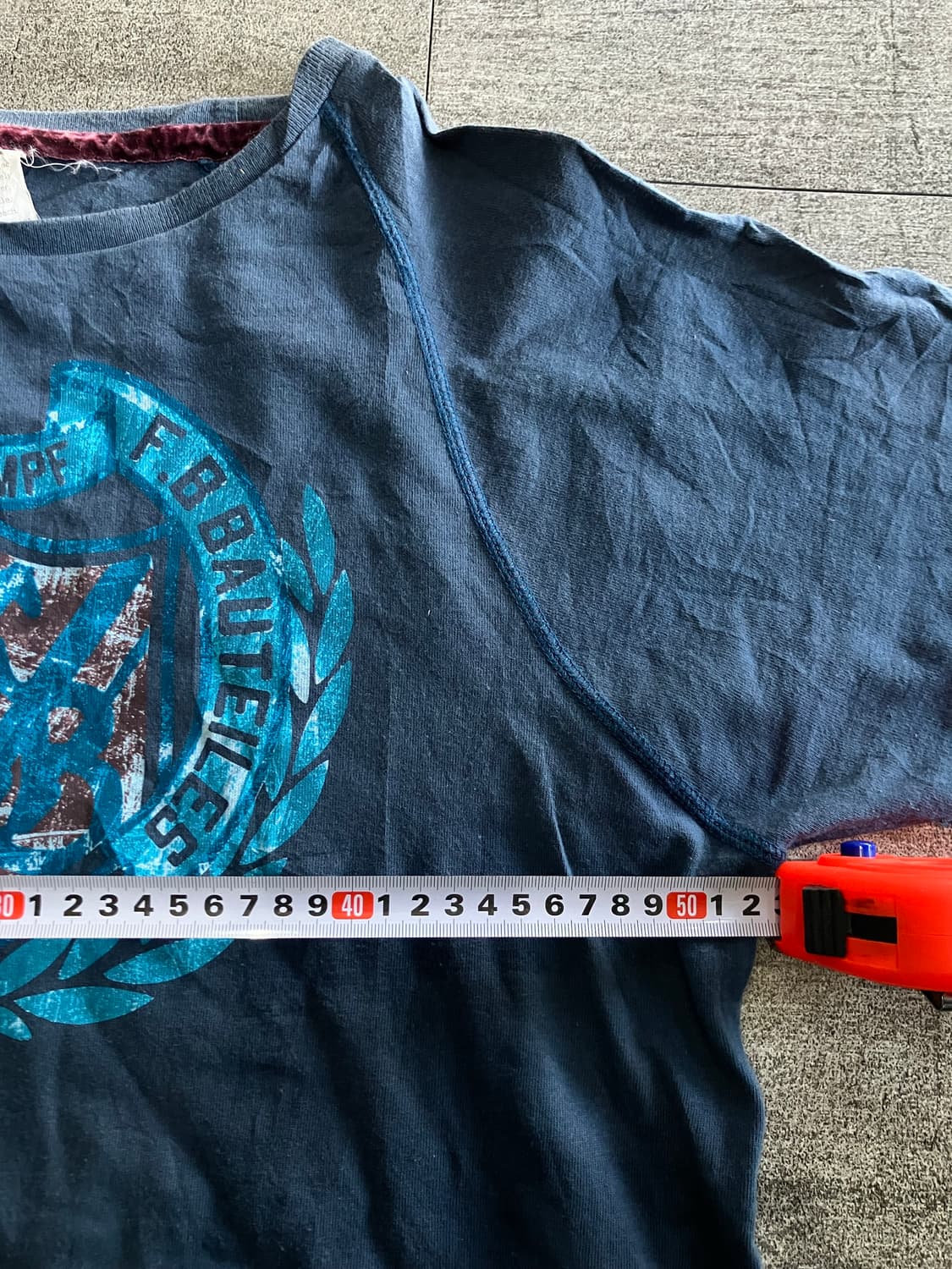 일본빈티지 Hkko 올드스쿨아메카지 스트릿 반팔티셔츠 상품이미지2