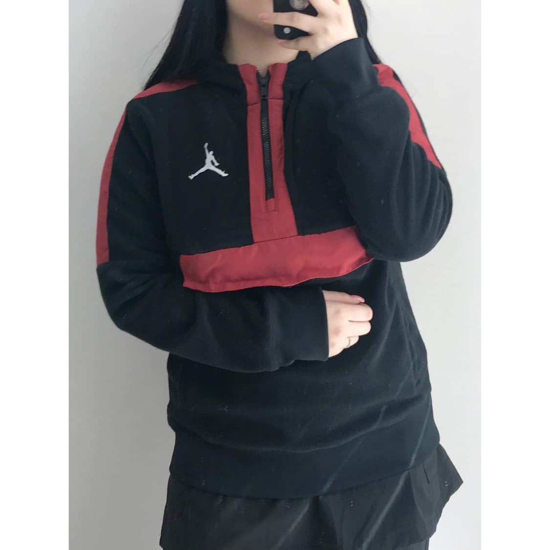 조던 플리스 아노락 후드티 xl 상품이미지1