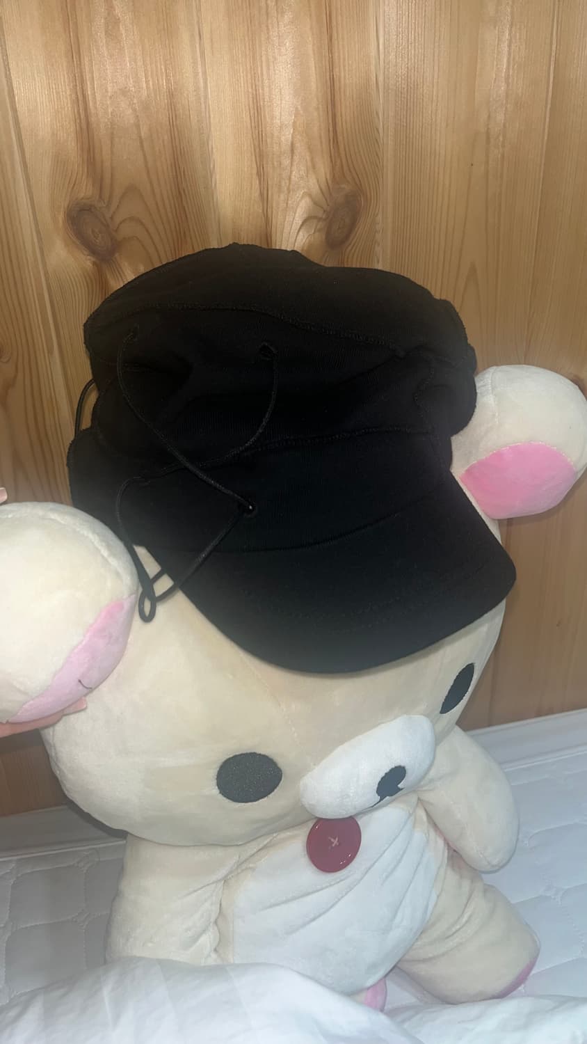 플레어업 Soi Draped Cap 블랙 상품이미지3