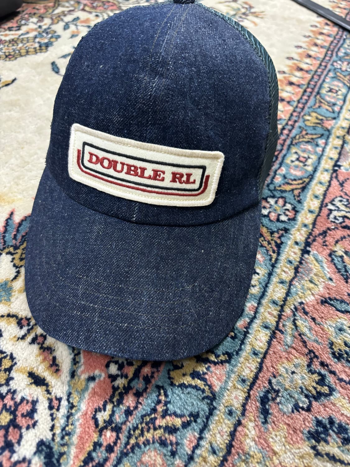 rrl 로고 패치 트커커 캡 상품이미지1