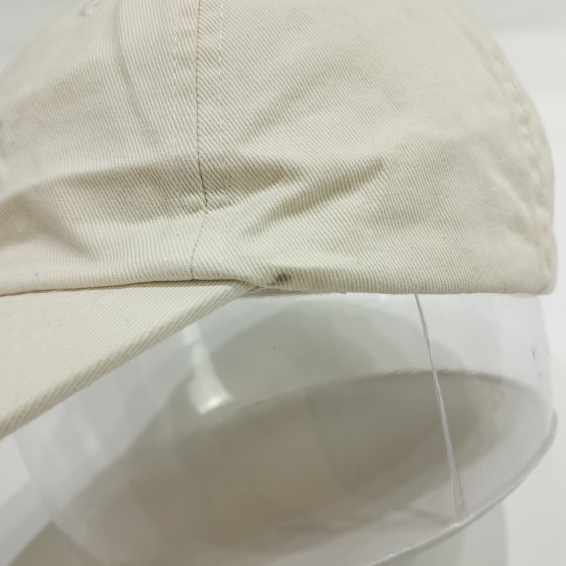 Co929 폴로 랄프로렌 네츄럴화이트 스카이블루 자수 볼캡 모자 상품이미지5