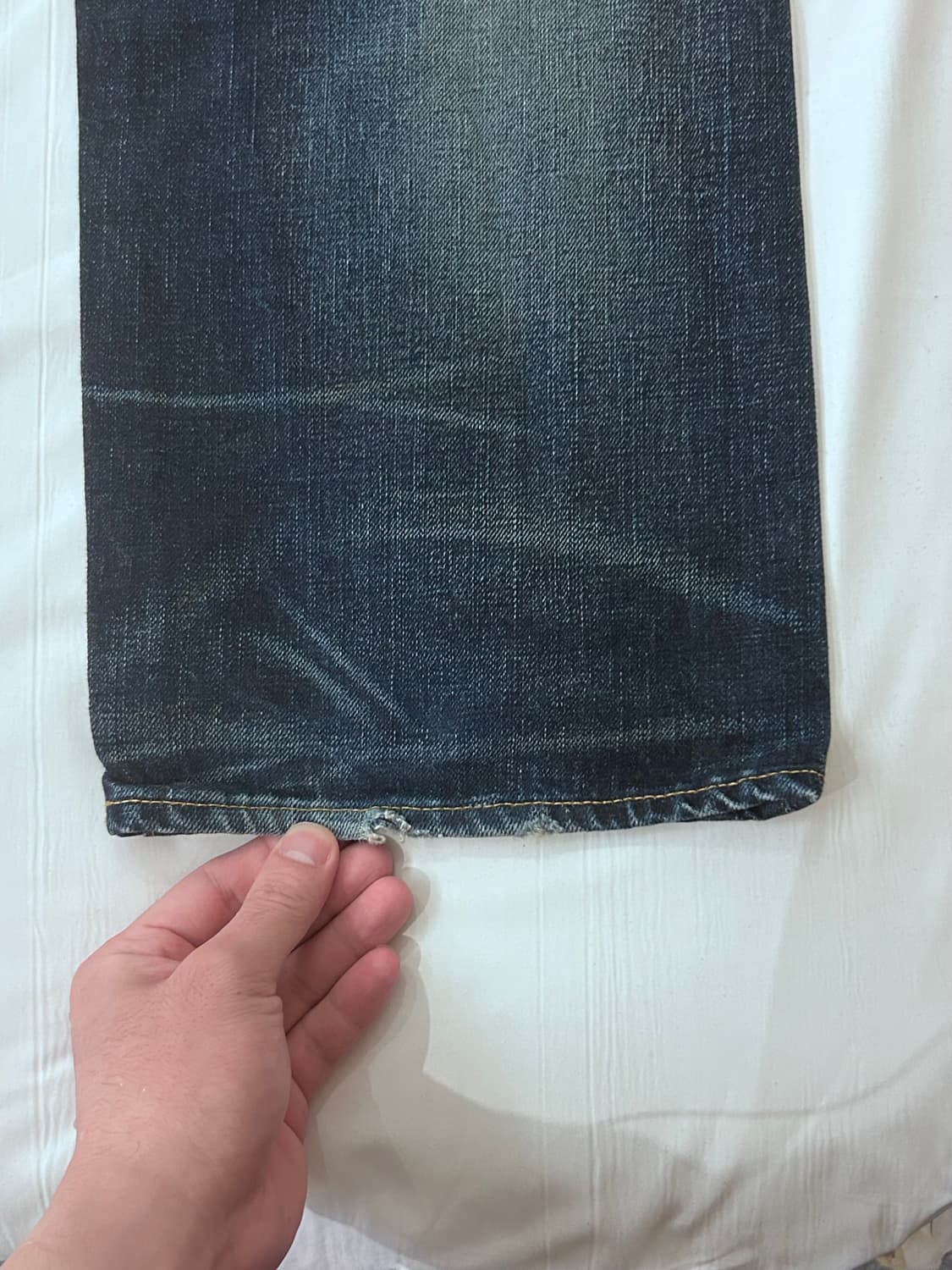 RRL 빈티지 파이브 포켓 기빈스 데님 진 33x34 상품이미지3