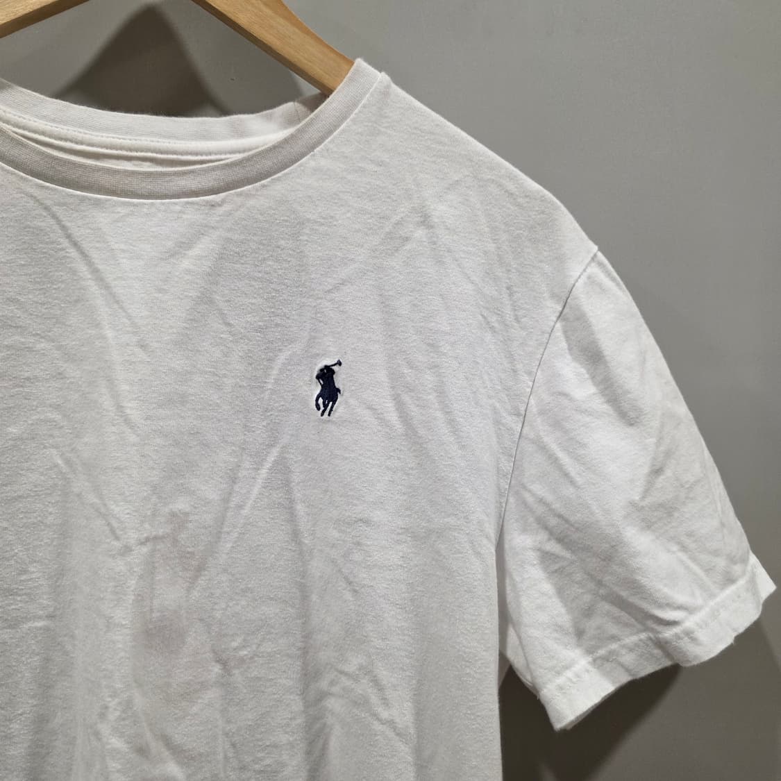 폴로 랄프로렌 클래식 로고 반팔 티셔츠 화이트 상품이미지2
