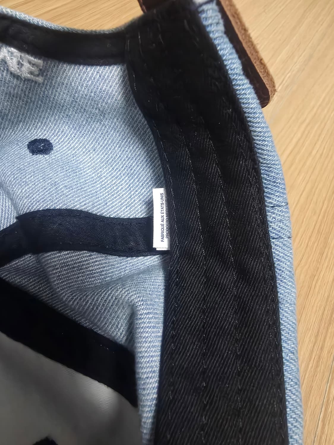 슈프림 x 버버리 6패널 캡 데님 상품이미지6