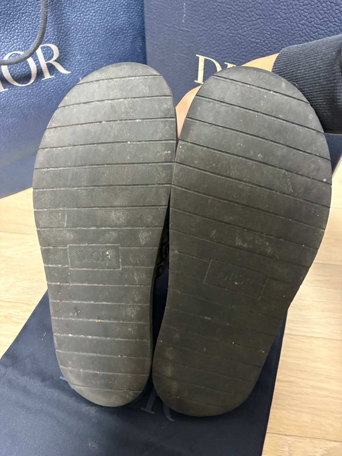 (정품, 42) 디올 오블리크 아쿠아 샌들 슬리퍼 상품이미지4