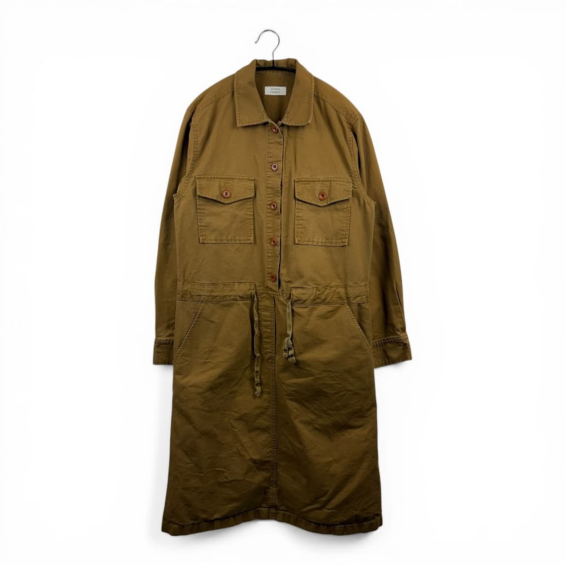 (F) 스튜디오톰보이 코튼 원피스 브라운 상품이미지1