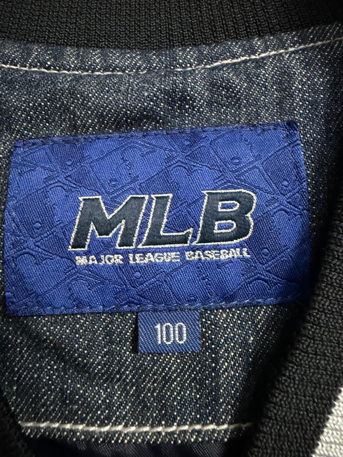 MLB 시카고 화이트 삭스 데님 바시티 재킷 상품이미지3