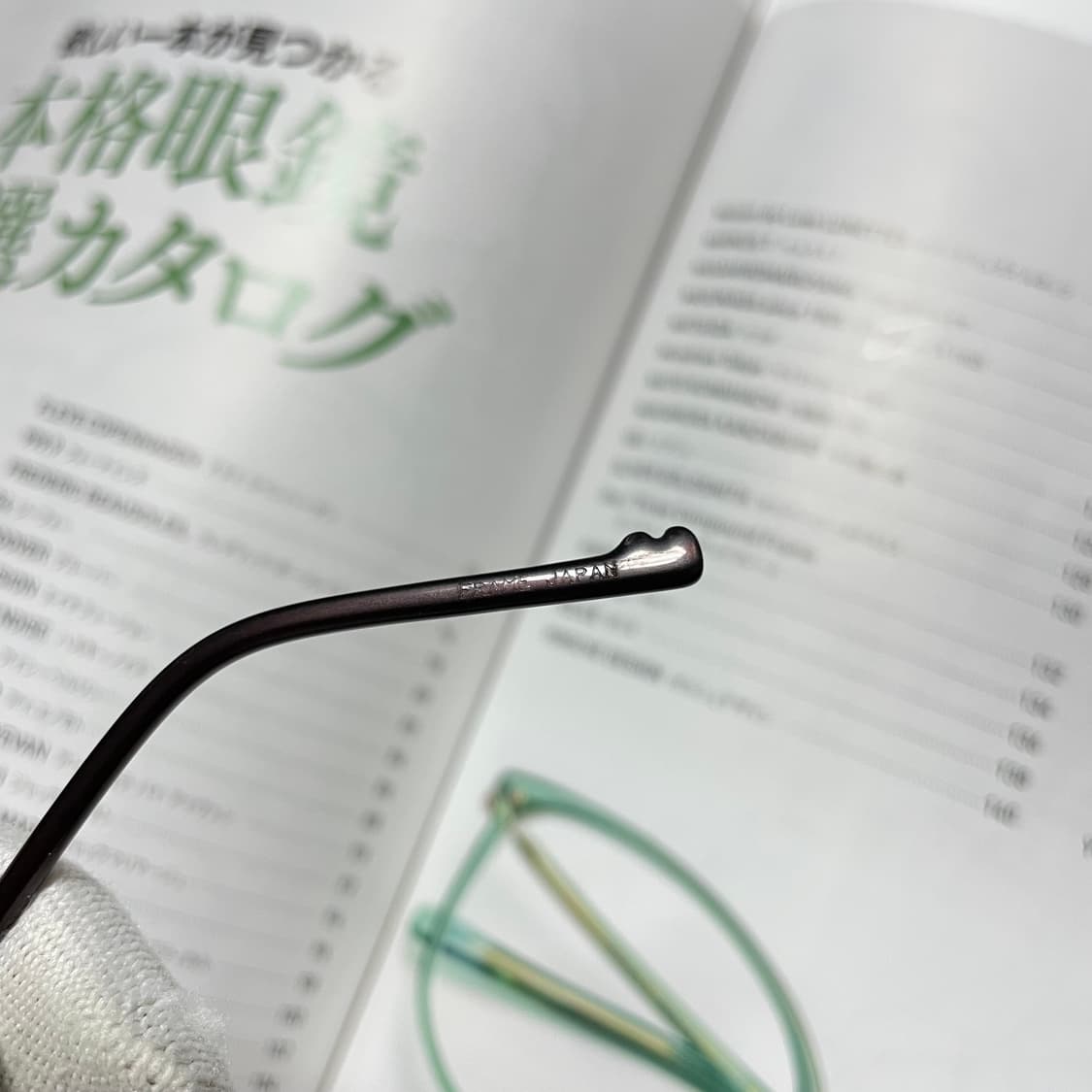 BALLY 발리 명품 골드 티타늄 일본 안경 상품이미지7