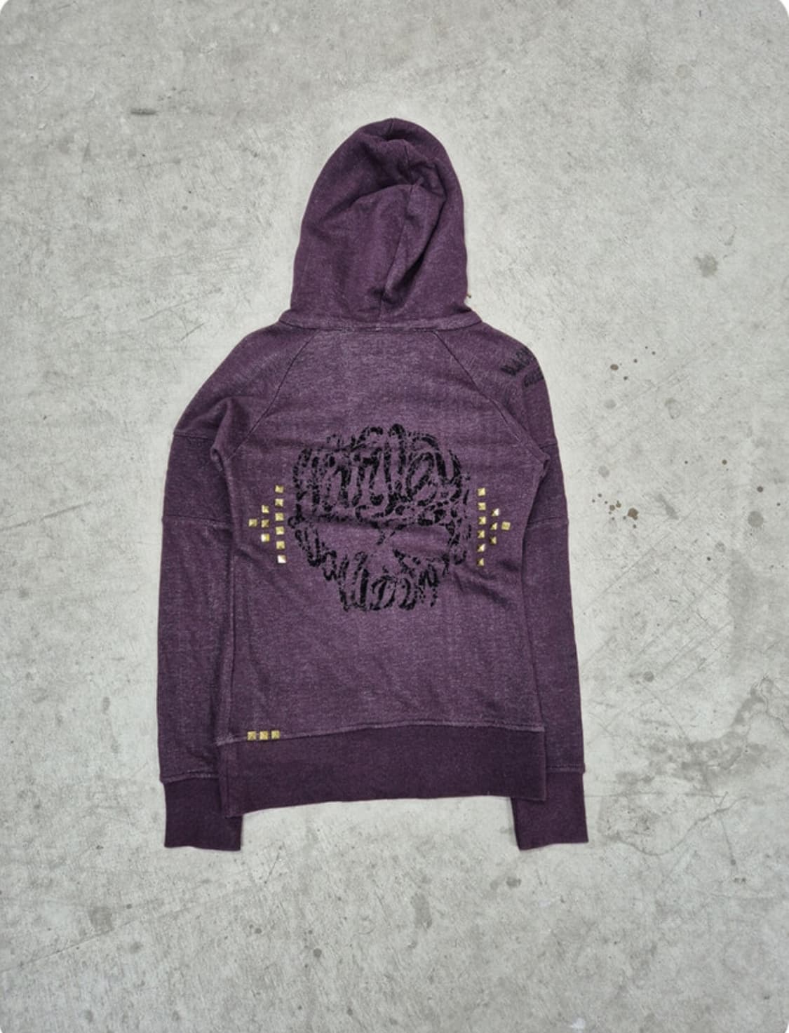 HARLEY DAVIDSON, HALF ZIP UP HOODIE (s) 상품이미지7