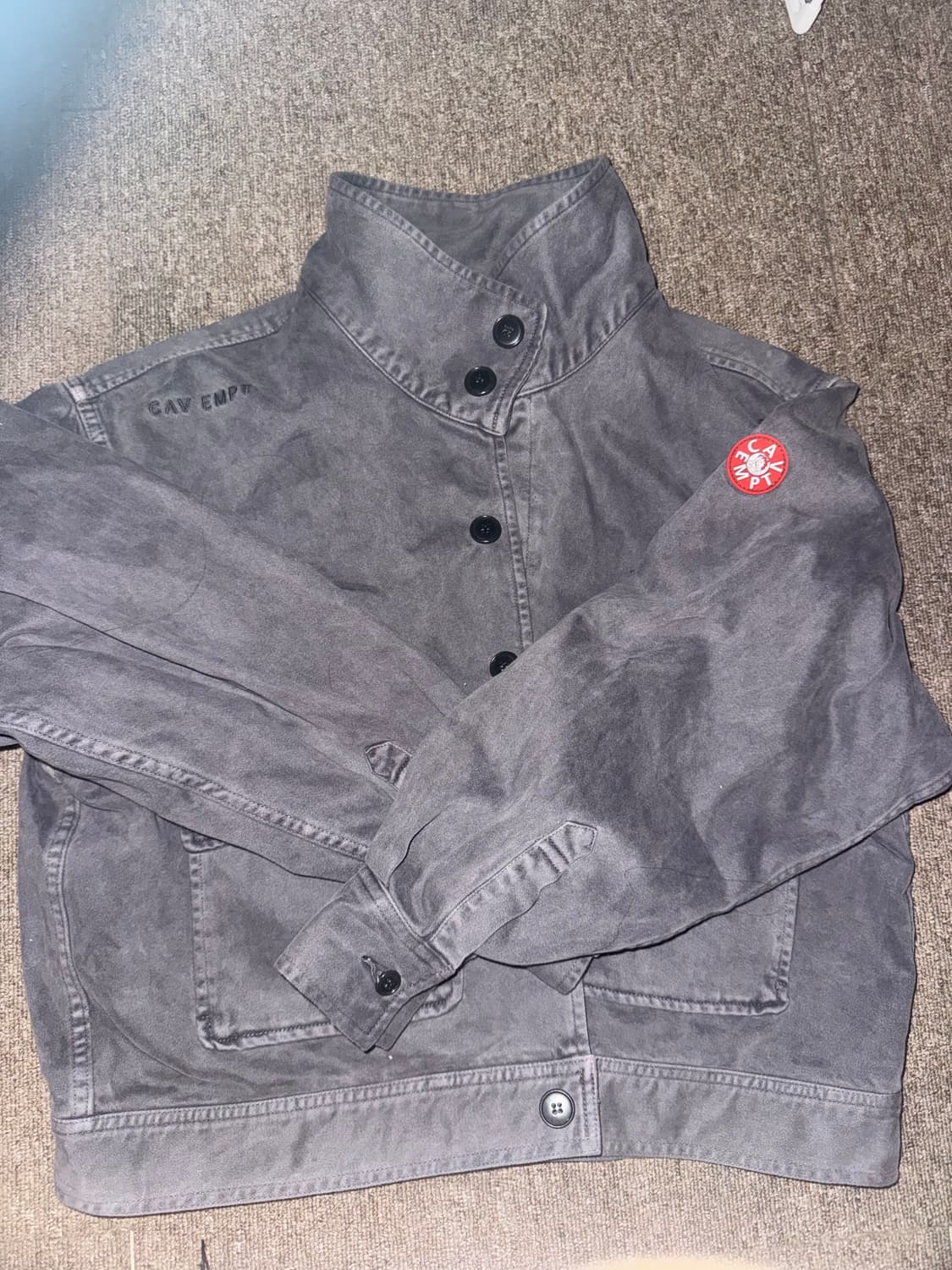 카브엠트 브러시드 코튼 버튼 자켓 S 상품이미지3